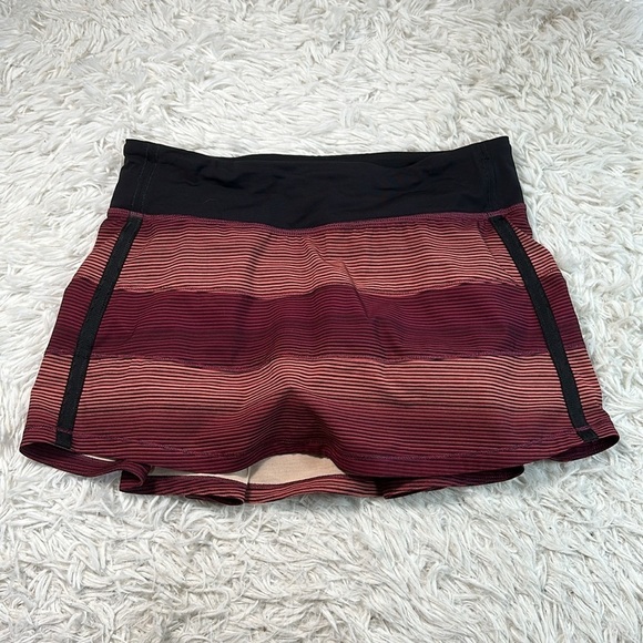 Lululemon Pace Rival Skirt II (Regular) Simply Radiant Pink Paradise Black - Picture 1 of 7